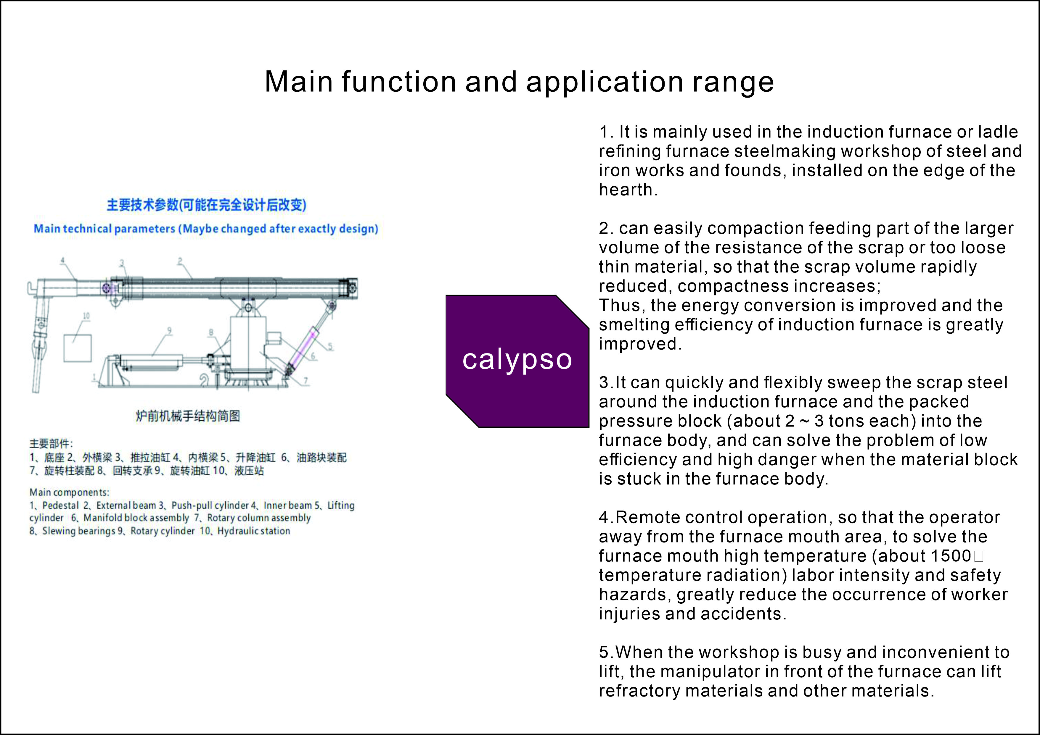 机械 手 功能 英文 英文