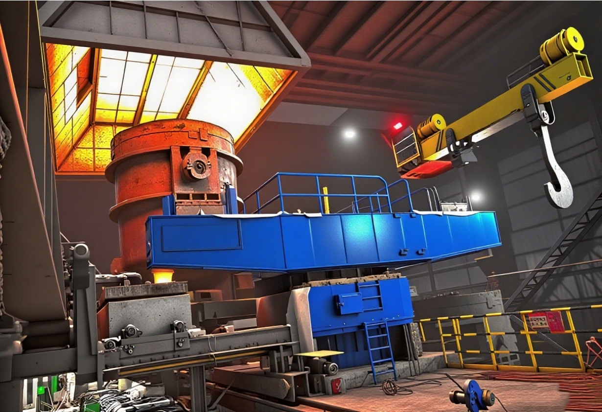 大包车回转台 башня ковш